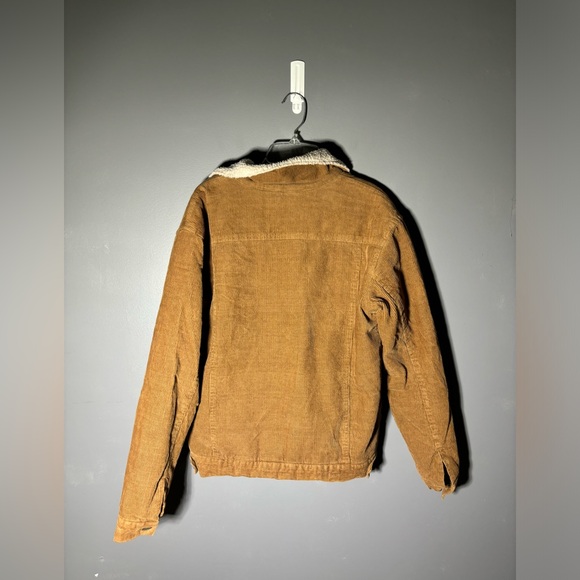 Brandy Melville Corduroy Sherpa Trucker Jacket - Picture 3 of 5